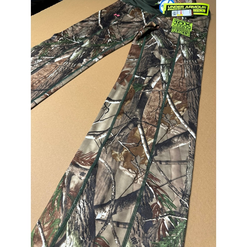 Under Armour Hunting Pants Womens Medium Camo NEW Scent Control 1230918 - Picture 2 of 11